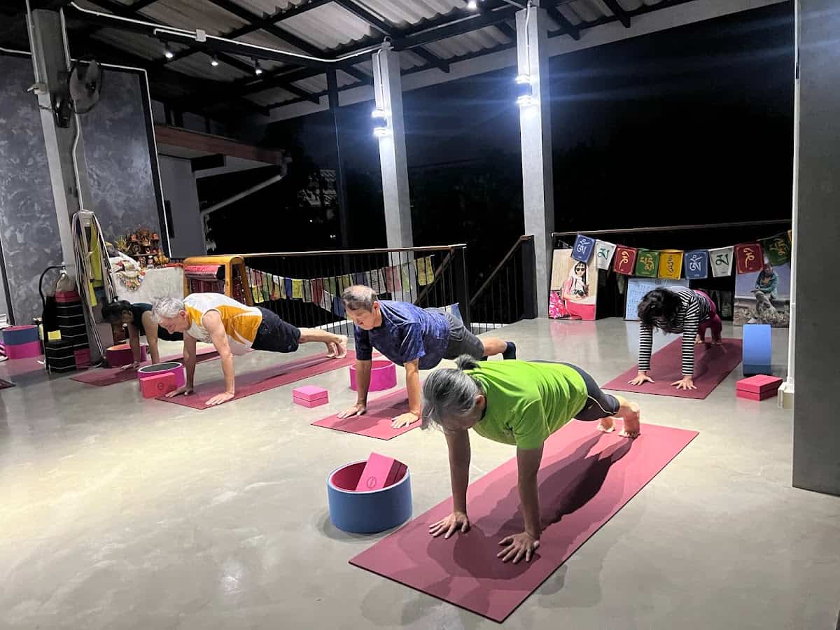 Yoga at Nan Thailand